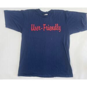 Vintage Rare Kentucky Central "User Friendly" L/XL Single Stitch Tee Shirt